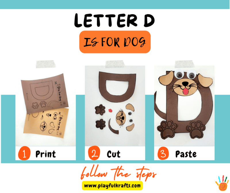 Letter D Crafts For Preschoolers And Toddlers (Free Printable ...