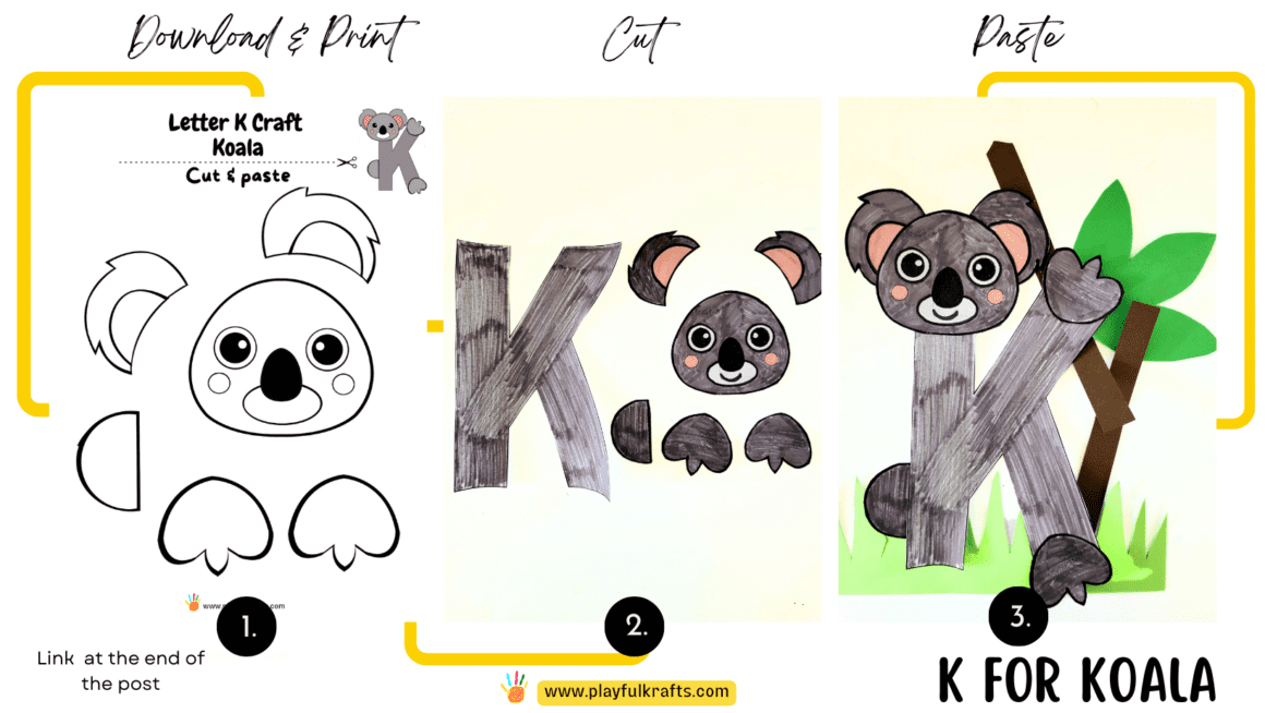 letter-K-koala-craft-tutorial