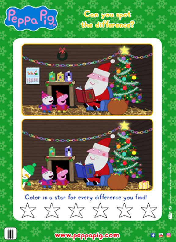 peppa-Christmas-spot-the-difference